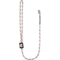 Adjustable rope lanyards for restraint and work positioning